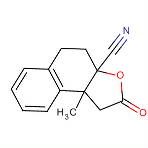 106129-60-6  Naphtho[2,1-b]furan-3a(2H)-carbonitrile,1,4,5,9b-tetrahydro-9b-methyl-2-oxo-
