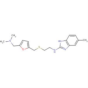 106135-21-1  1H-Benzimidazol-2-amine,N-[2-[[[5-[(dimethylamino)methyl]-2-furanyl]methyl]thio]ethyl]-5-methyl-