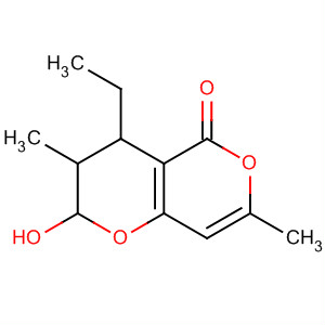 106148-32-7  2H,5H-Pyrano[4,3-b]pyran-5-one,4-ethyl-3,4-dihydro-2-hydroxy-3,7-dimethyl-