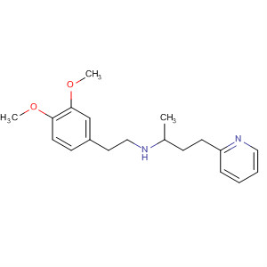 106149-01-3  3-Pyridinepropanamine, N-[2-(3,4-dimethoxyphenyl)ethyl]-a-methyl-