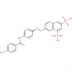 106182-65-4  1,3-Naphthalenedisulfonic acid,7-[[4-[(4-aminobenzoyl)amino]phenyl]azo]-
