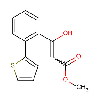 106183-50-0  2-Propenoic acid, 3-hydroxy-3-[2-(2-thienyl)phenyl]-, methyl ester