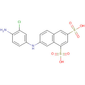 106200-23-1  1,3-Naphthalenedisulfonic acid, 7-[(4-amino-3-chlorophenyl)amino]-