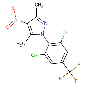 106204-55-1  1H-Pyrazole,1-[2,6-dichloro-4-(trifluoromethyl)phenyl]-3,5-dimethyl-4-nitro-