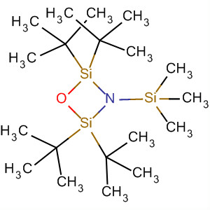 106211-39-6  1-Oxa-3-aza-2,4-disilacyclobutane,2,2,4,4-tetrakis(1,1-dimethylethyl)-3-(trimethylsilyl)-