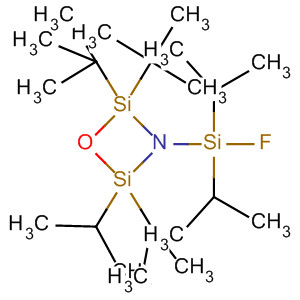 106211-40-9  1-Oxa-3-aza-2,4-disilacyclobutane,2,2-bis(1,1-dimethylethyl)-3-[fluorobis(1-methylethyl)silyl]-4,4-bis(1-methylethyl)-