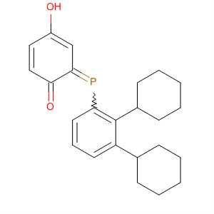 106220-60-4  2,4-Cyclohexadien-1-one,6-(dicyclohexylphenylphosphoranylidene)-4-hydroxy-