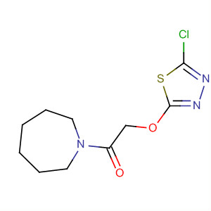105609-64-1  1H-Azepine, 1-[[(5-chloro-1,3,4-thiadiazol-2-yl)oxy]acetyl]hexahydro-