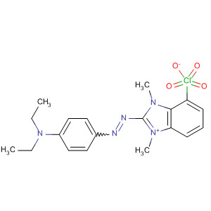 105612-43-9  1H-Benzimidazolium, 2-[[4-(diethylamino)phenyl]azo]-1,3-dimethyl-,perchlorate