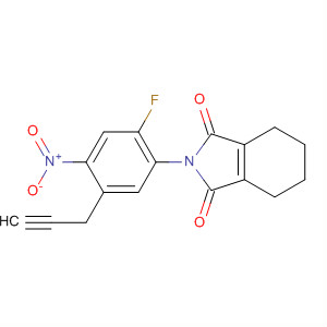 105624-70-2  1H-Isoindole-1,3(2H)-dione,2-[2-fluoro-4-nitro-5-(2-propynyl)phenyl]-4,5,6,7-tetrahydro-