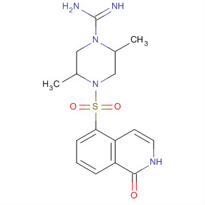 105628-60-2  1-Piperazinecarboximidamide,4-[(1,2-dihydro-1-oxo-5-isoquinolinyl)sulfonyl]-2,5-dimethyl-