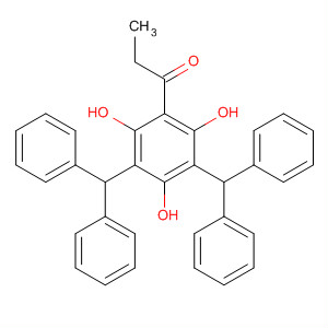 105630-20-4  1-Propanone, 1-[3,5-bis(diphenylmethyl)-2,4,6-trihydroxyphenyl]-