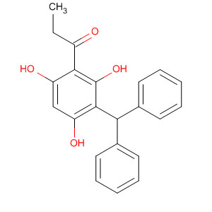 105630-22-6  1-Propanone, 1-[3-(diphenylmethyl)-2,4,6-trihydroxyphenyl]-