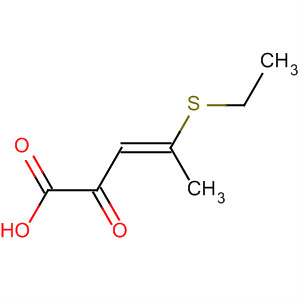 105633-45-2  3-Pentenoic acid, 4-(ethylthio)-2-oxo-, (E)- 105633-45-2  3-Pentenoic acid, 4-(ethylthio)-2-oxo-, (E)-