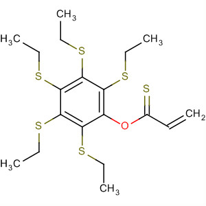 105638-23-1  2-Propenethioic acid, S-[pentakis(ethylthio)phenyl] ester