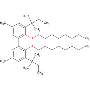105638-25-3  1,1'-Biphenyl,3,3'-bis(1,1-dimethylpropyl)-5,5'-dimethyl-2,2'-bis(octyloxy)-
