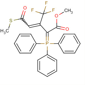 105645-08-7  3-Pentenoic acid,5-(methylthio)-5-oxo-3-(trifluoromethyl)-2-(triphenylphosphoranylidene)-,methyl ester 105645-08-7  3-Pentenoic acid,5-(methylthio)-5-oxo-3-(trifluoromethyl)-2-(triphenylphosphoranylidene)-,methyl ester