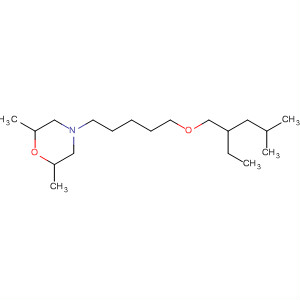 105671-77-0  Morpholine, 4-[5-[(2-ethyl-4-methylpentyl)oxy]pentyl]-2,6-dimethyl-