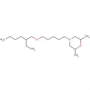 105672-00-2  Morpholine, 4-[5-[(2-ethylhexyl)oxy]pentyl]-2,6-dimethyl-
