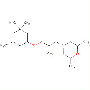 105672-48-8  Morpholine,2,6-dimethyl-4-[2-methyl-3-[(3,3,5-trimethylcyclohexyl)oxy]propyl]-
