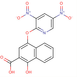 105684-12-6  2-Naphthalenecarboxylic acid, 4-[(3,5-dinitro-2-pyridinyl)oxy]-1-hydroxy-