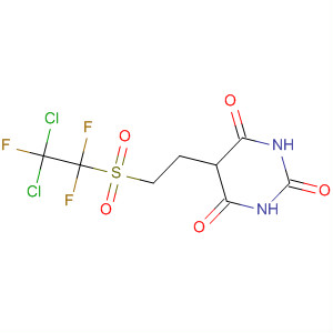 105752-97-4  2,4,6(1H,3H,5H)-Pyrimidinetrione,5-[2-[(2,2-dichloro-1,1,2-trifluoroethyl)sulfonyl]ethyl]-