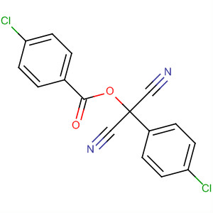 10576-20-2  Benzoic acid, 4-chloro-, (4-chlorophenyl)dicyanomethyl ester