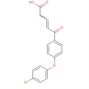 105769-15-1  3-Pentenoic acid, 5-[4-(4-chlorophenoxy)phenyl]-5-oxo-
