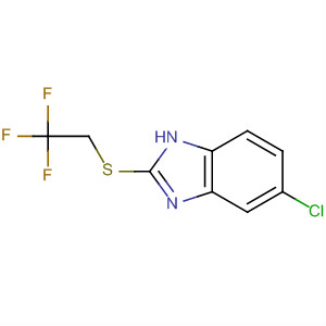 105771-16-2  1H-Benzimidazole, 5-chloro-2-[(2,2,2-trifluoroethyl)thio]-