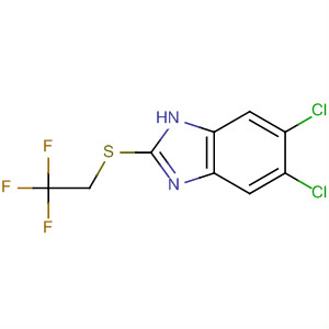 105771-17-3  1H-Benzimidazole, 5,6-dichloro-2-[(2,2,2-trifluoroethyl)thio]-