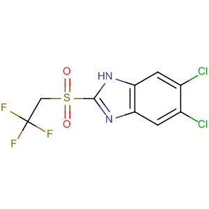 105771-18-4  1H-Benzimidazole, 5,6-dichloro-2-[(2,2,2-trifluoroethyl)sulfonyl]-