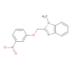 105785-69-1  1H-Benzimidazole, 1-methyl-2-[(3-nitrophenoxy)methyl]-