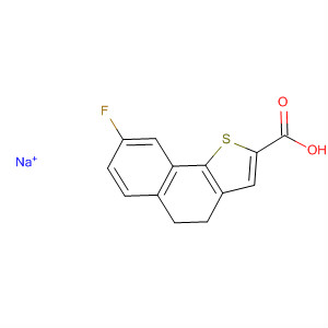 105799-91-5  Naphtho[1,2-b]thiophene-2-carboxylic acid, 8-fluoro-4,5-dihydro-,sodium salt