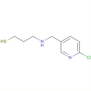 105827-69-8  1-Propanethiol, 3-[[(6-chloro-3-pyridinyl)methyl]amino]-