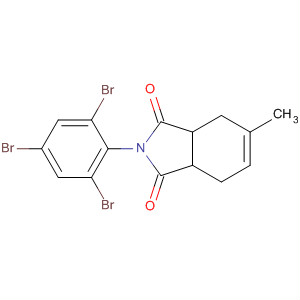 105849-04-5  1H-Isoindole-1,3(2H)-dione,3a,4,7,7a-tetrahydro-5-methyl-2-(2,4,6-tribromophenyl)-