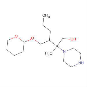 105871-97-4  1-Piperazineethanol,a-methyl-4-[5-[(tetrahydro-2H-pyran-2-yl)oxy]pentyl]-