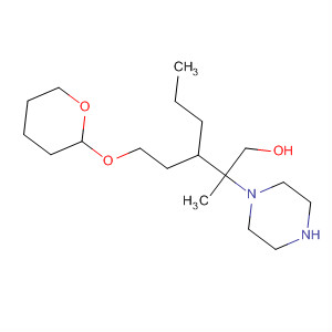 105872-04-6  1-Piperazineethanol,a-methyl-4-[6-[(tetrahydro-2H-pyran-2-yl)oxy]hexyl]-