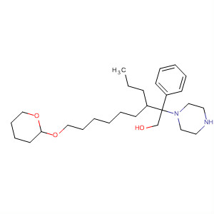 105872-05-7  1-Piperazineethanol,a-phenyl-4-[10-[(tetrahydro-2H-pyran-2-yl)oxy]decyl]-