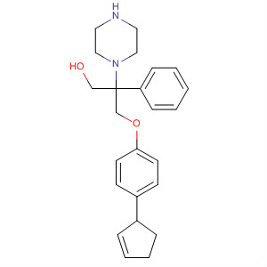 105886-95-1  1-Piperazineethanol,a-[[4-(2-cyclopenten-1-yl)phenoxy]methyl]-4-phenyl-