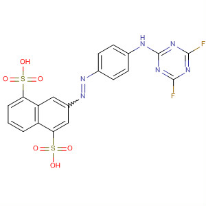 105895-92-9  1,5-Naphthalenedisulfonic acid,3-[[4-[(4,6-difluoro-1,3,5-triazin-2-yl)amino]phenyl]azo]-