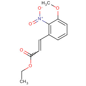 105910-09-6  2-Propenoic acid, 3-(3-methoxy-2-nitrophenyl)-, ethyl ester