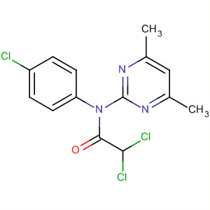 105917-12-2  Acetamide,2,2-dichloro-N-(4-chlorophenyl)-N-(4,6-dimethyl-2-pyrimidinyl)-