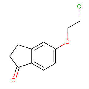 105920-67-0  1H-Inden-1-one, 5-(2-chloroethoxy)-2,3-dihydro-