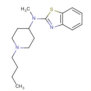 104588-53-6  2-Benzothiazolamine, N-(1-butyl-4-piperidinyl)-N-methyl-