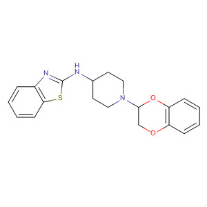 104588-55-8  2-Benzothiazolamine,N-[1-(2,3-dihydro-1,4-benzodioxin-2-yl)-4-piperidinyl]-