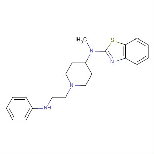 104588-67-2  2-Benzothiazolamine,N-methyl-N-[1-[2-(phenylamino)ethyl]-4-piperidinyl]-