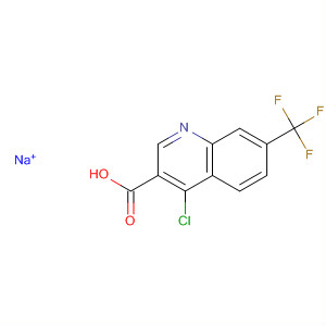 104612-22-8  3-Quinolinecarboxylic acid, 4-chloro-7-(trifluoromethyl)-, sodium salt