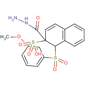 104685-39-4  2-Naphthalenesulfonic acid,2-[(4-methoxyphenyl)sulfonyl]-2-methylhydrazide