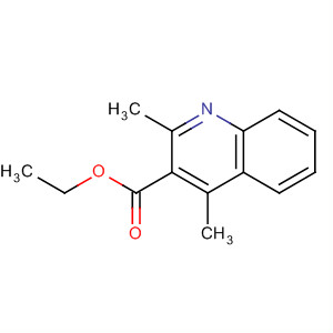 104785-54-8  3-Quinolinecarboxylic acid, 2,4-dimethyl-, ethyl ester
