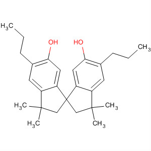 104817-09-6  1,1'-Spirobi[1H-indene]-6,6'-diol,2,2',3,3'-tetrahydro-3,3,3',3'-tetramethyl-5,5'-dipropyl-